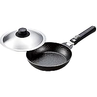 Wahei Freiz GM-9206 Grill Pan, Fish Grill, Oven, Gas, IH Grill DE Set, Gravy Cook, Rams, Frying Pan, 7.9 inches (20 cm), Lid, Removable Handle, Made in Japan