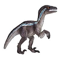 MOJO Velociraptor (Standing) Realistic Dinosaur Hand Painted Toy Figurine
