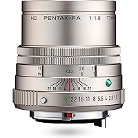 Pentax HD PENTAX-FA 77mmF1.8 Limited Silver Medium Telephoto Single Focus Lens 27890