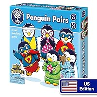 Penguin Pairs Matching Game, Develops Observational and Matching Skills
