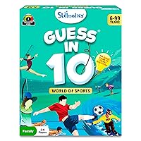 Skillmatics Card Game - Guess in 10 Sports, Perfect for Boys, Girls, Kids, and Families Who Love Toys, Board Games, Gifts for Ages 6, 7, 8, 9 and Up