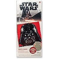 Dimensions Darth Vader Star Wars Latch Hook Kit with Pattern, 12