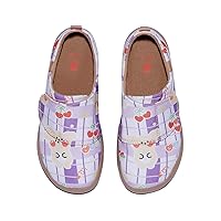 UIN Kid's Art Casual Slip-on Loafers Boys Girls Shoes Fashion Sneaker Funny Painted Travel Shoes