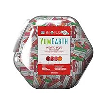 YumEarth Organic Lollipops, Variety Pack, 30 ounce (pack of 1) - Allergy Friendly, Non GMO, Gluten Free, Vegan (Packaging May Vary)