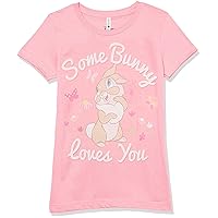Disney Little, Big Bambi Some Bunny Girls Short Sleeve Tee Shirt