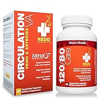 Circulation VA (60 Count) and 120/80 Care (60 Count) Bundle, Heart Health Support