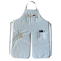 Slipster Pottery Apron - Split Leg Design with Pockets for Clay Tools