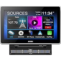 Jensen CAR8000 10.1″ CD/DVD Multimedia Receiver with Apple CarPlay and Android Auto (Renewed)