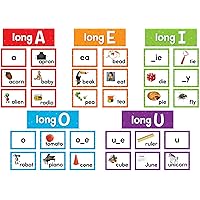 Teacher Created Resources Long Vowels Pocket Chart Cards (TCR20851)