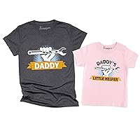 TEEAMORE Father and Son Shirts Matching Daddy and Me Gifts Dad and Daughter Fathers Day Outfits