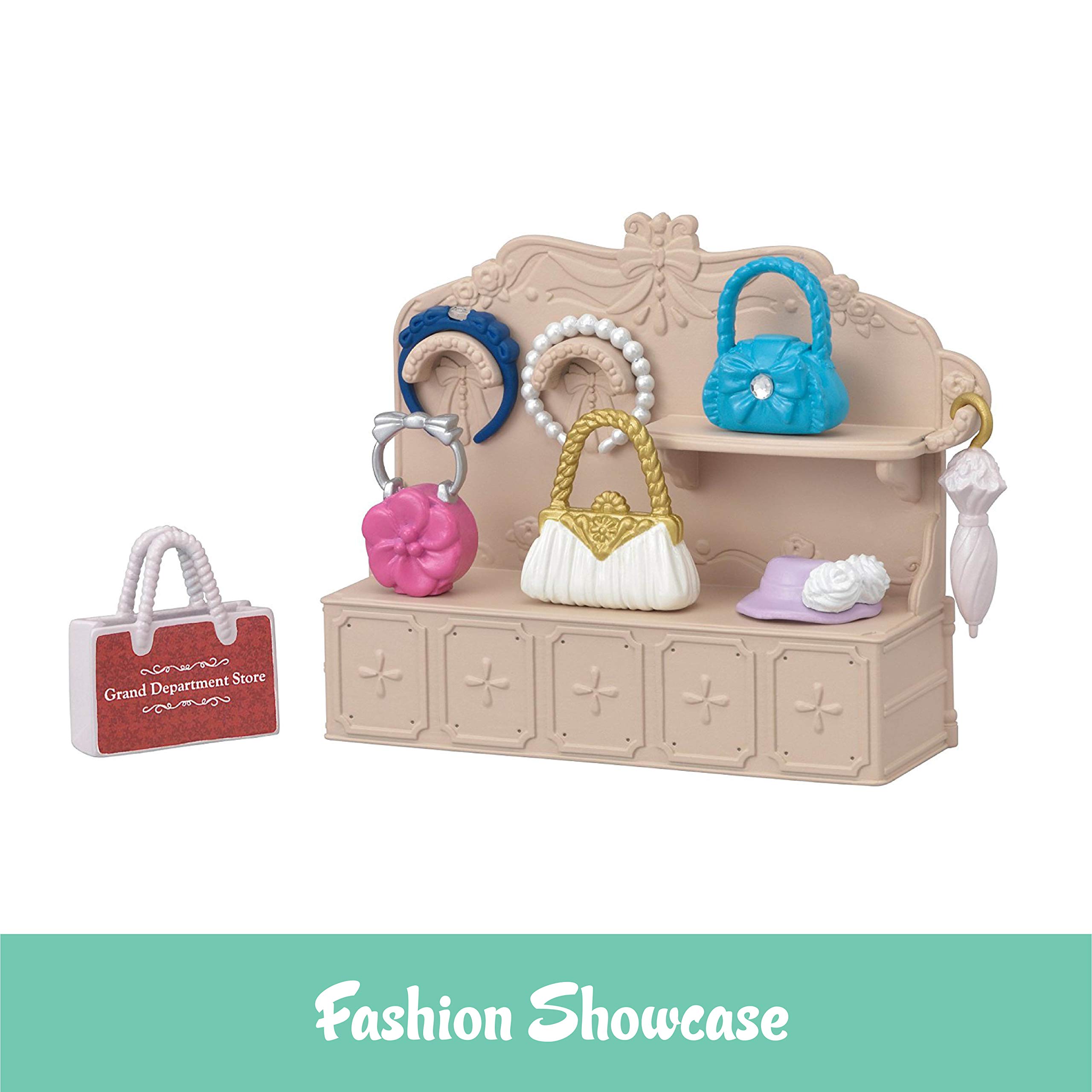 Calico Critters Town Series Grand Department Store Gift Set, 3 - 8 years, Fashion Dollhouse Playset, Figure, Furniture and Accessories Included