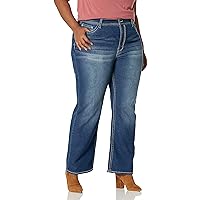 WallFlower Women's Legendary Bootcut Mid-Rise Insta Stretch Juniors Jeans (Standard and Plus), Keller Pure, 15 Long