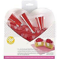 Non-Food Items Cupcake DECORATG KIT Valentines, Assorted, One Size