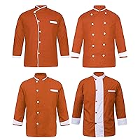 Yara Tact Initiation Men's Chef Jacket Pack of 4 Chef Coat in 10 Colours