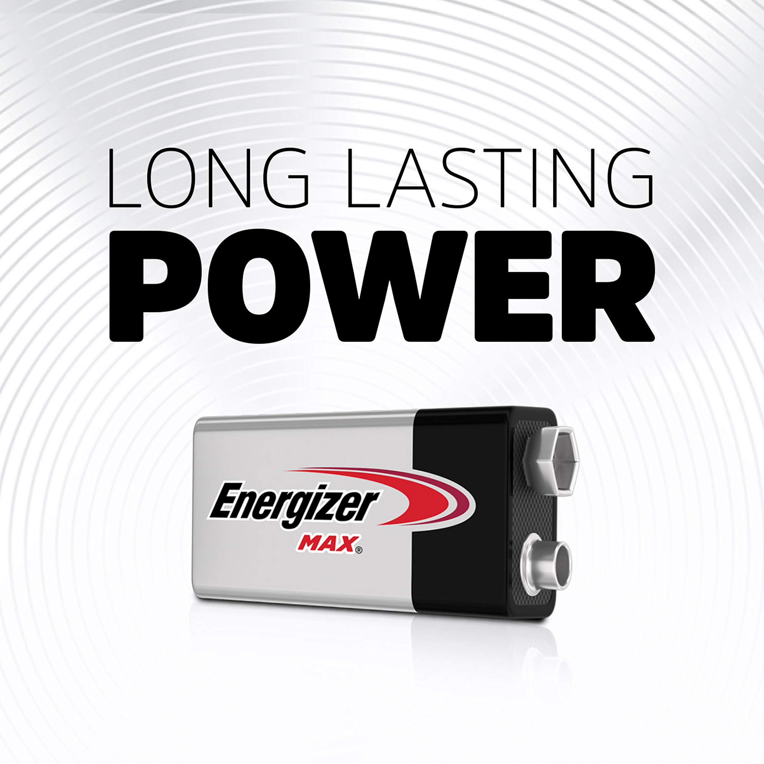 Energizer MAX 9V Batteries - Packaging May Vary