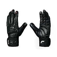 Elite Leather Gym Gloves with Built in 2