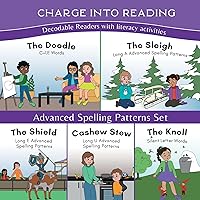 Charge into Reading Decodable Books (Stage 9): 5 Advanced Spelling Pattern Decodable Readers to Help First and Second Grade Beginning Readers Learn to ... U Sounds, Silent Letters, and C+LE Words)