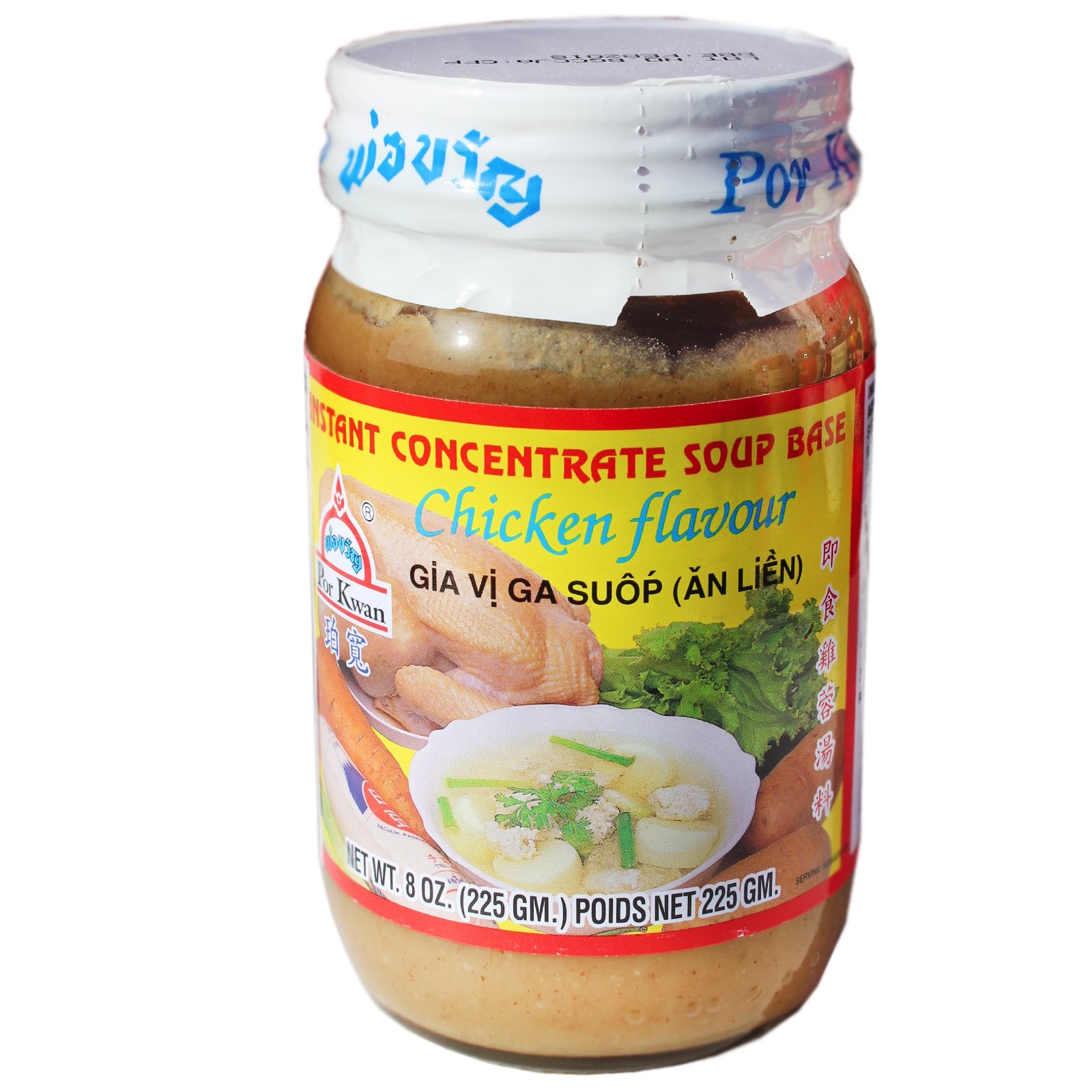 por-kwan instant soup base (chicken flavor) - 8oz