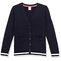 Gymboree Girls and Toddler Long Sleeve Cable Knit Long Cardigan Sweater