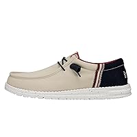 Hey Dude Men's Wally Funk Americana | Men's Shoes | Men Slip-on Loafers | Comfortable & Light-Weight
