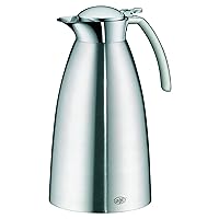 Alfi Gusto 1.5 L Top Therm Vacuum Insulated Stainless Steel Thermal Dispenser Carafe, Metallic