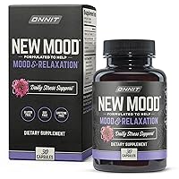 New Mood - Stress Relief, Sleep and Mood Support Supplement, 30 Count