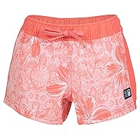 Salt Life Girls' Turtle Watch Youth Classic Fit Volley Shorts
