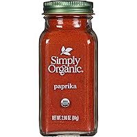 Simply Organic, Paprika Ground Certified Organic, 2.96 Ounce Container
