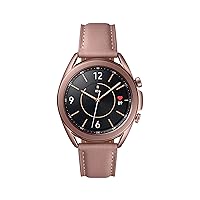 Samsung Galaxy Watch 3 (41mm, GPS, Bluetooth, Unlocked LTE) Smart Watch with Advanced Health Monitoring, Fitness Tracking , and Long lasting Battery - Mystic Bronze (US Version) (Renewed)