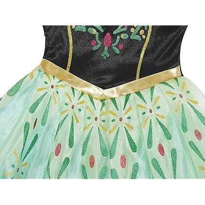 Xinfenglai Green Girls Cosplay Dance Dress Princess Costume