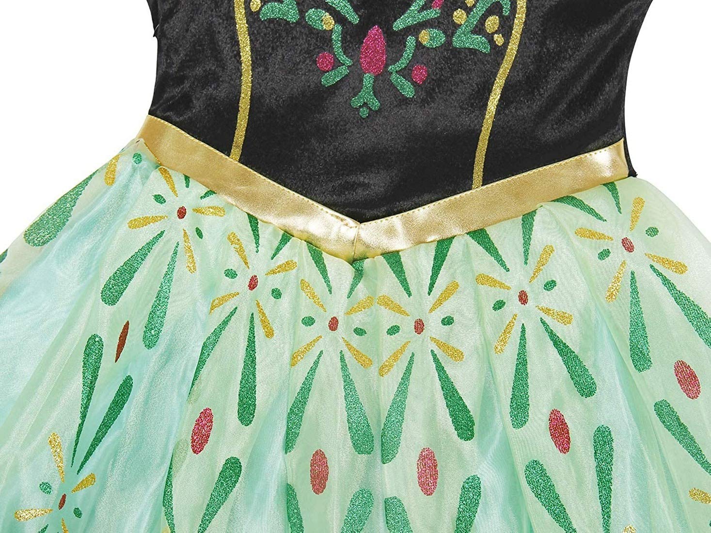 Xinfenglai Green Girls Cosplay Dance Dress Princess Costume