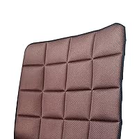 Shulemin Car Seat Cushion Car Seat Covers Square Anti-Slip Soft Car Seat Pad Seat Protector Car Seat Pads for Auto for Car Driver Office Home Universal (Beige)