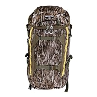 TENZING 1500 Whitetail Day Pack, Mossy Oak Bottomlands | Ultra-Durable Hunting Backpack with 4 Compartments & 10 Organizational Pockets | Camo Backpack for Hunting Gear and Equipment