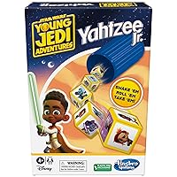 Yahtzee Jr. Star War: Young Jedi Adventures Edition Board Game for Kids | Ages 4+ | 2-4 Players | Counting and Matching Games for Preschoolers