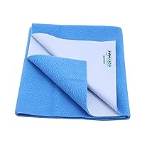 Waterproof, Breathable, Reusable Mat/Underpad/Absorbent Sheets/Mattress Protector (Size: 70 x 100 Centimeter, Firoza)