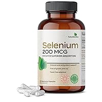 Selenium 200 mcg - Selenium Amino Acid Complex - Essential Trace Mineral with Superior Absorption, Non GMO, 250 Capsules