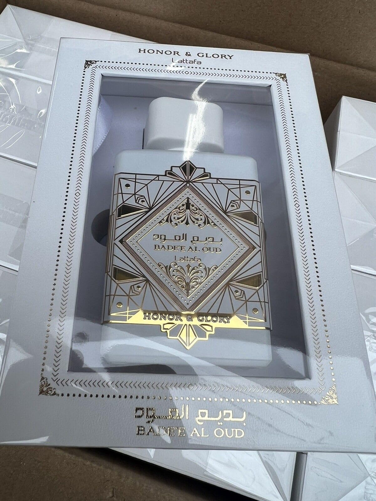 Lattafa Bade'e Al Oud Honor & Glory EDP Unisex 3.4 Fl Oz