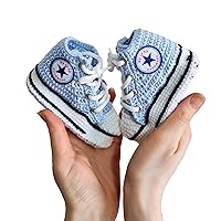Handmade Baby Booties - Newborn Knit Socks - Custom Crochet Shoes, Sneakers Slippers Toddlers