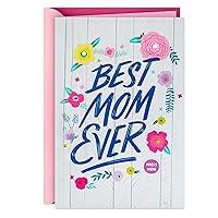 Hallmark Mother's Day Card with Light and Sound (Best Mom Ever)