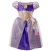 Disney Princess Rapunzel Sing & Shimmer Musical Dress Costume for Girls