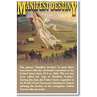 American History: Manifest Destiny - Classroom Poster