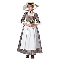California Costumes Girls American Colonial Dress