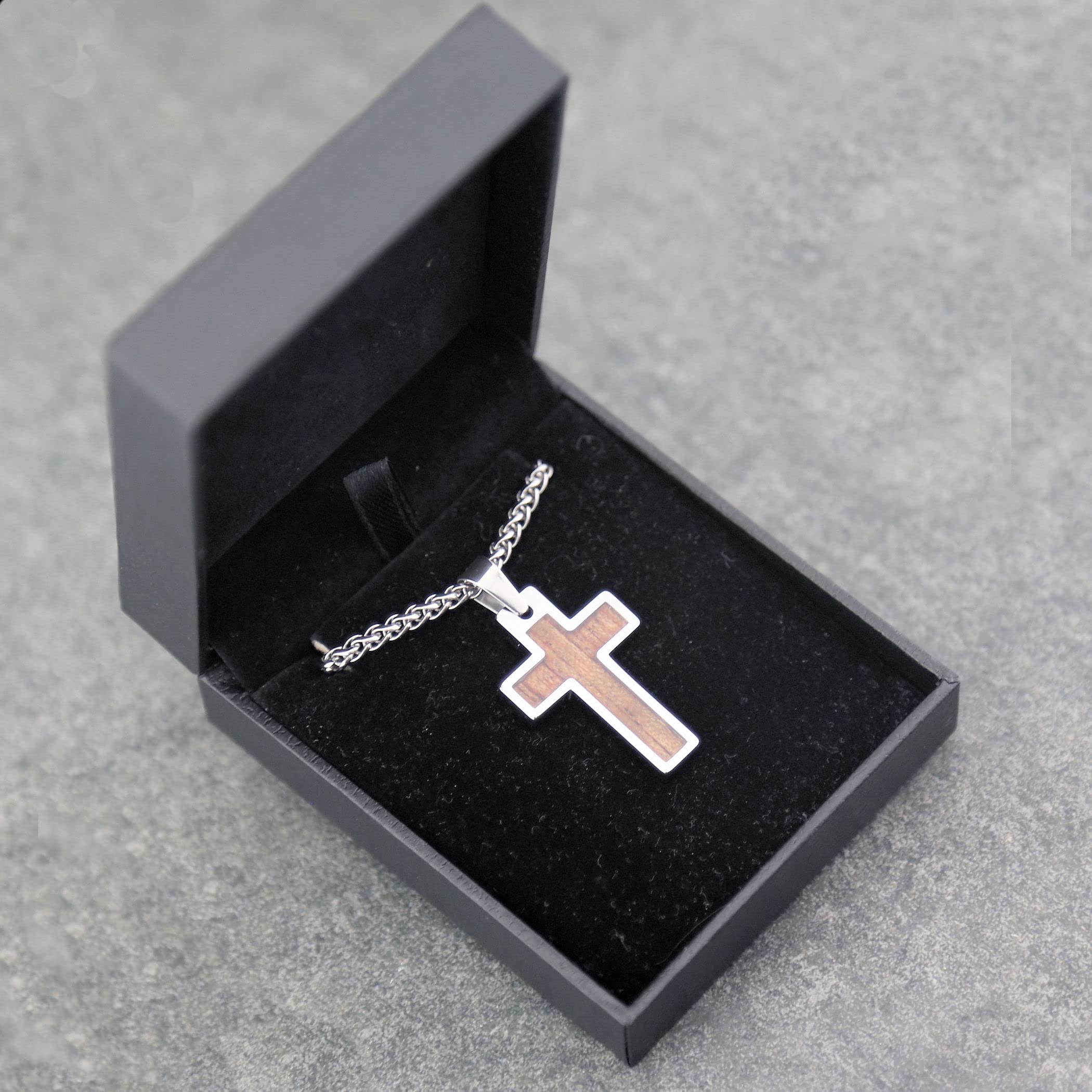 MJ Metals Jewelry Tungsten carbide Cross pendant Assorted styles