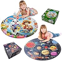 70 Pieces Solar System Puzzle | Easter Puzzles for Kids Ages 4-8, Popular Gift for Kids
