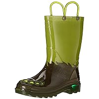 Western Chief Kids Boy's Monster Foot Lighted PVC Boot (Toddler/Little Kid)