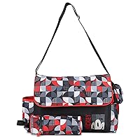 DISNEY Baby Multi Piece Tote, Mickey-Geo Check