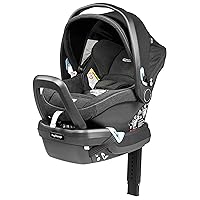 Peg Perego Primo Viaggio 4-35 Nido - Rear Facing Infant Car Seat - Includes Base with Load Leg & Anti-Rebound Bar - for Babies 4 to 35 lbs - Made in Italy - Merino Grey
