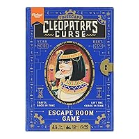 Ridley's Games Timescape: Cleopatra’s Curse an Escape Room Game - Brainteasers - Mystery Solving - Crack The Code - Game Night Favorites - Ages 12+ | 90 Minute Gameplay - Re-Gift to Your Friends!