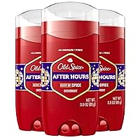 Old Spice Men's Aluminum Free Deodorant, 24/7 Odor Protection, After Hours Scent Deodorant for Men, 3.0 oz (Pack of 3)