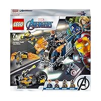 LEGO 76143 Marvel Avengers Superhelden - Truck-Festnahme Set Der Fall mit Captain America und Hawkeye Minifiguren